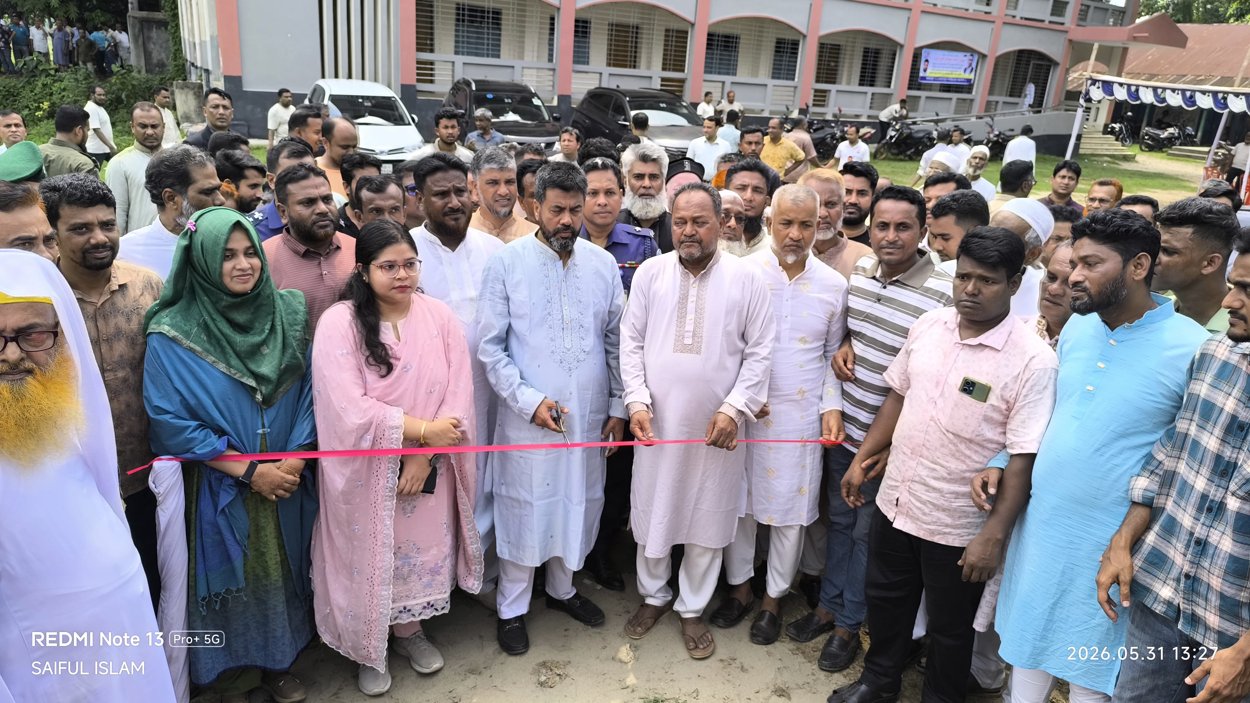 ৫১ লাখ টাকার প্রকল্পে পুনর্খনন হচ্ছে ফুলগাজীর উলসী খাল
