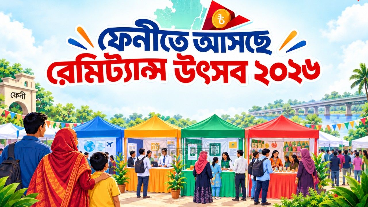 প্রবাসী পরিবার ও উদ্যোক্তাদের নিয়ে ফেনীতে আজ ‘রেমিট্যান্স উৎসব’