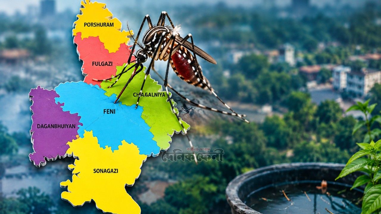 সেপ্টেম্বরে ফেনীতে ডেঙ্গুর প্রকোপ সর্বোচ্চ