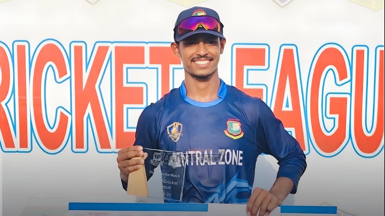 অনূর্ধ্ব-১৯ এশিয়া কাপে সুযোগ পেলেন ফ্রেন্ডশিপ ক্রিকেট ক্লাবের আল আমিন রনি